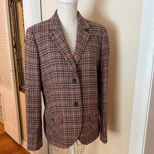 Brooks Brothers Pink wool Blazer